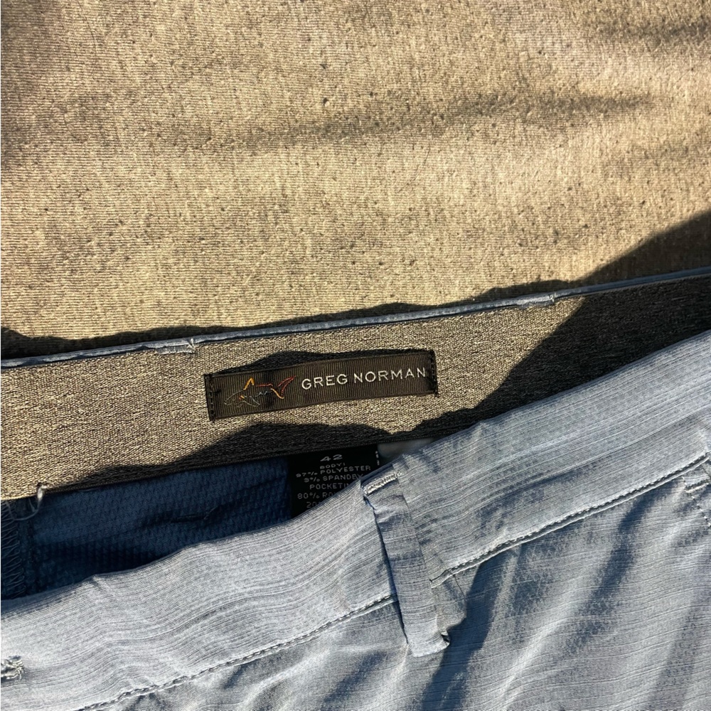 Greg‎ Norman Blue Mens Golf Shorts Size 42 - Picture 2 of 5